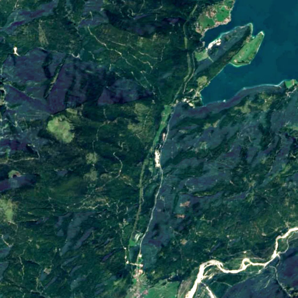Angerlloch seen from above (Sentinel-2)