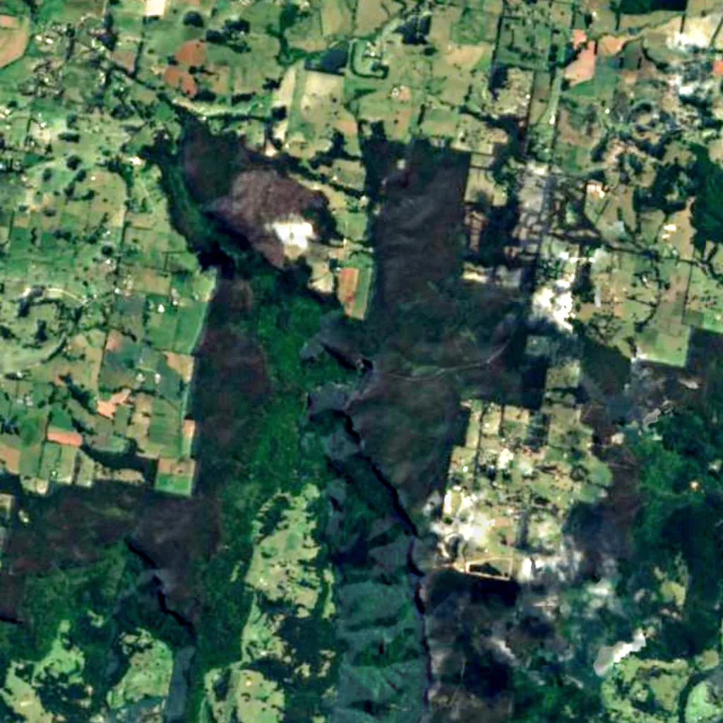 Belmore Falls seen from above (Sentinel-2)