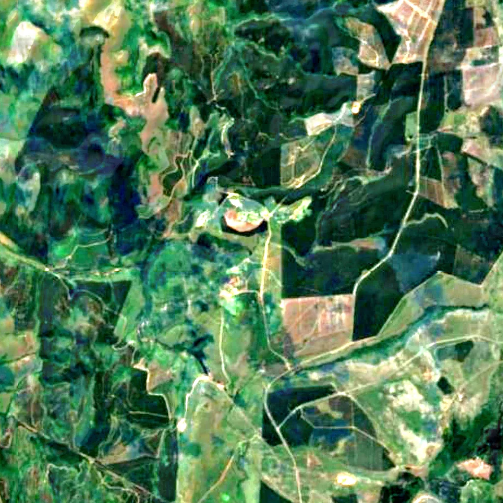 Berlin Falls seen from above (Sentinel-2)