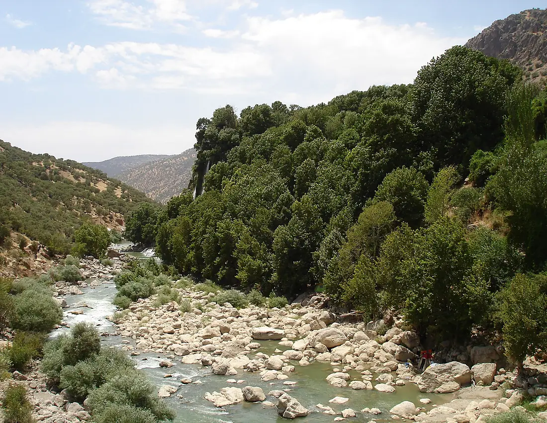 Bisheh waterfall 5