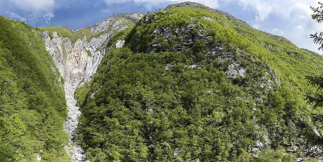 Boka and mountain