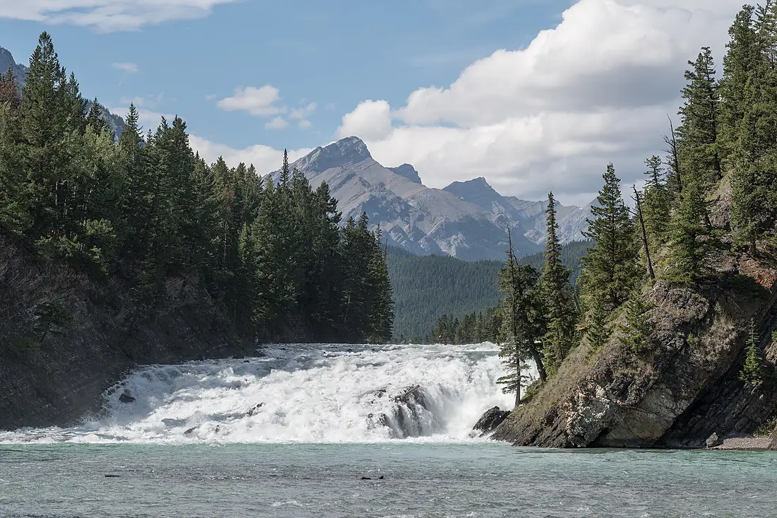 Bow Falls, Banff, south view 20240820 1