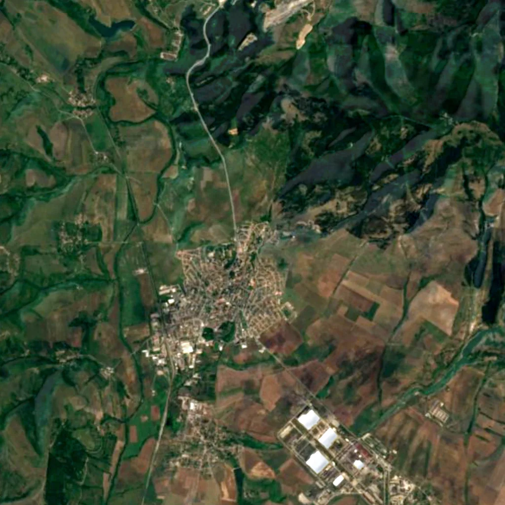 Buchaloto seen from above (Sentinel-2)