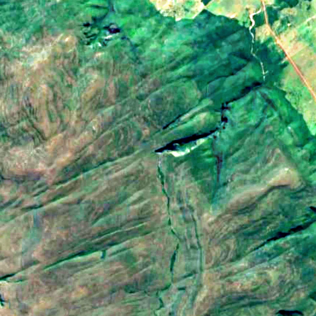 Cachoeira do Jatobá seen from above (Sentinel-2)