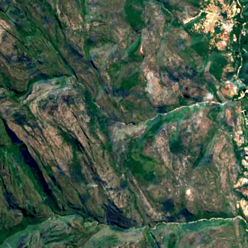 Cachoeira do Sossego seen from above (Sentinel-2)