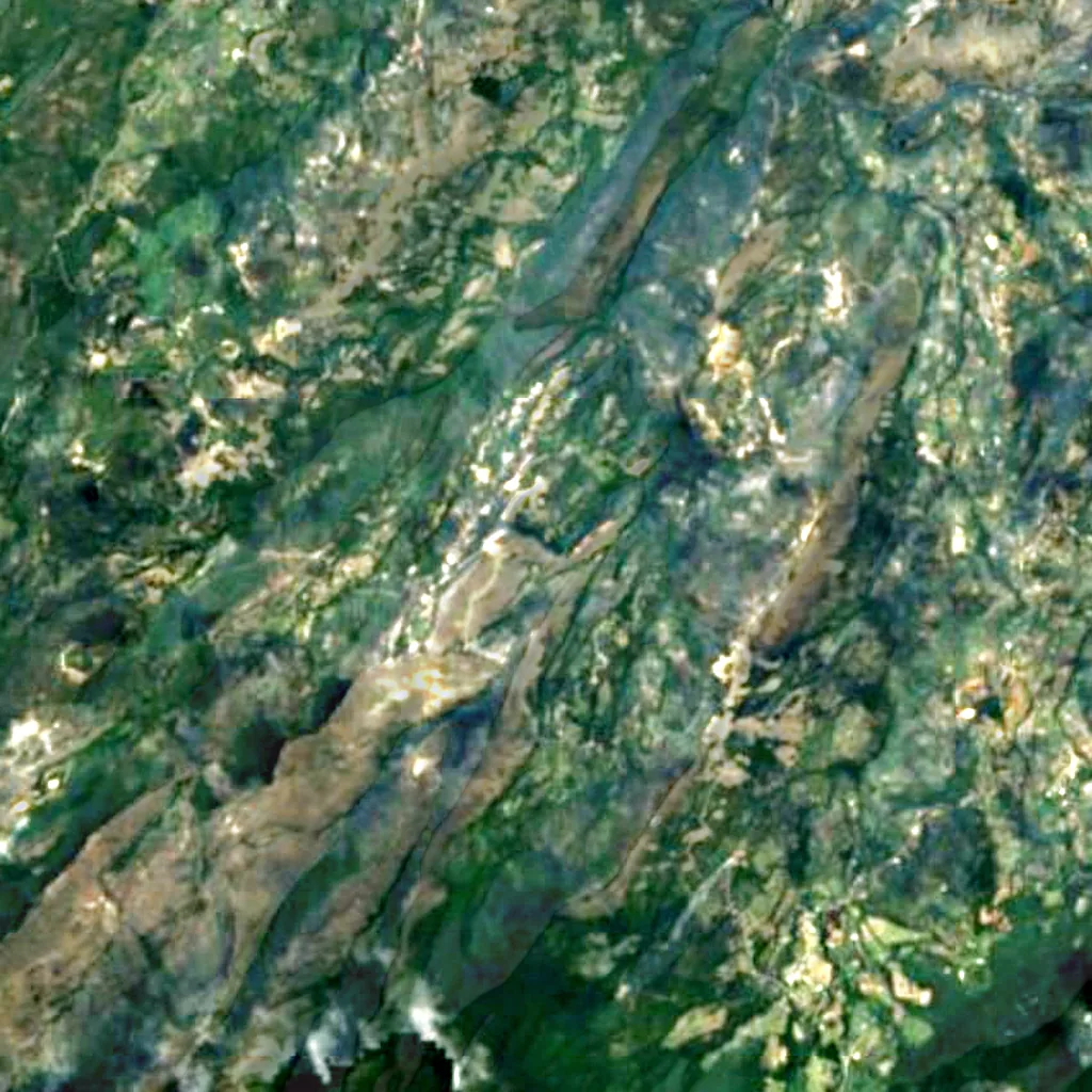 Cascada del Vino seen from above (Sentinel-2)