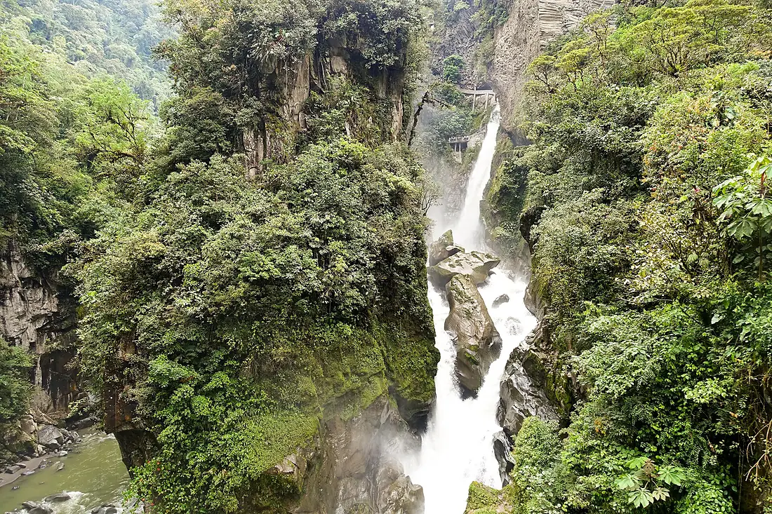 Pailón del Diablo, Río Verde, Tungurahua