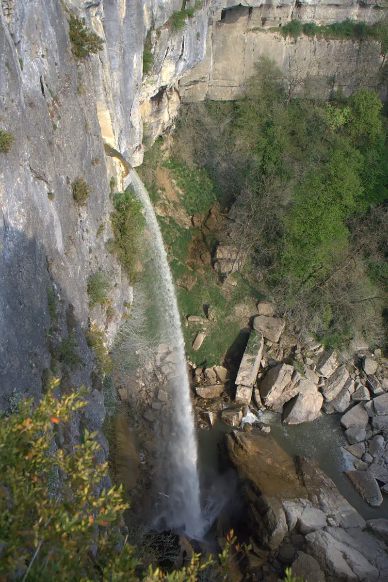 Cascade de Cerveyrieu et le Séran