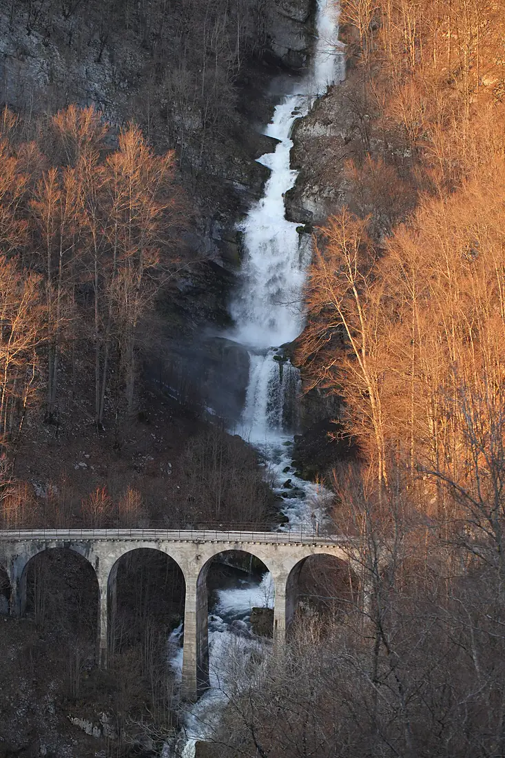 Cascade du Bief de la ruine en avril
