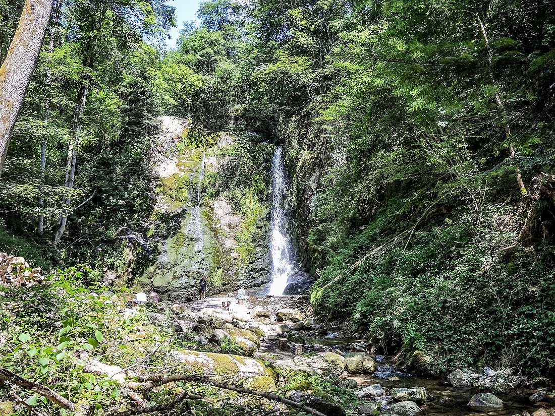 Cascade du Heidenbad. (1)