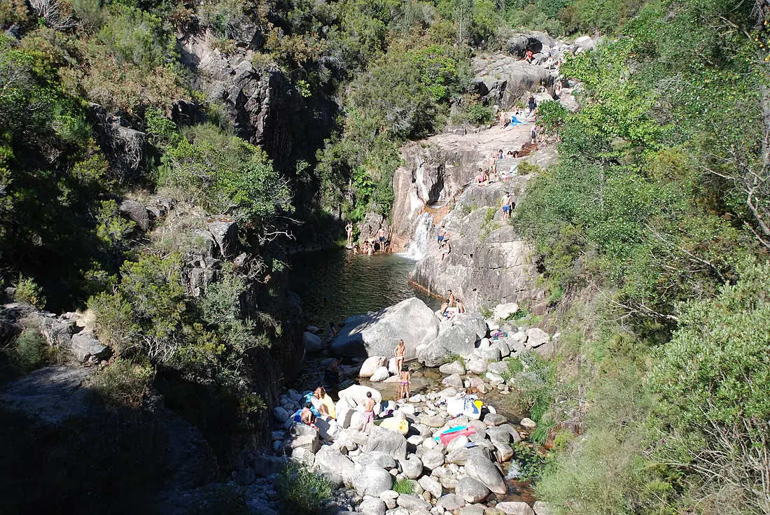 Cascata da Portela do Homem, na serra Geres