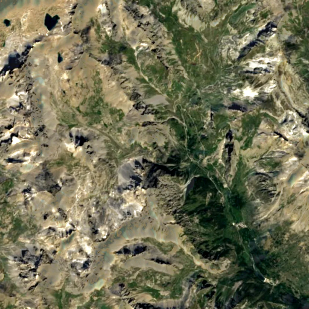 Cascate di Stroppia seen from above (Sentinel-2)