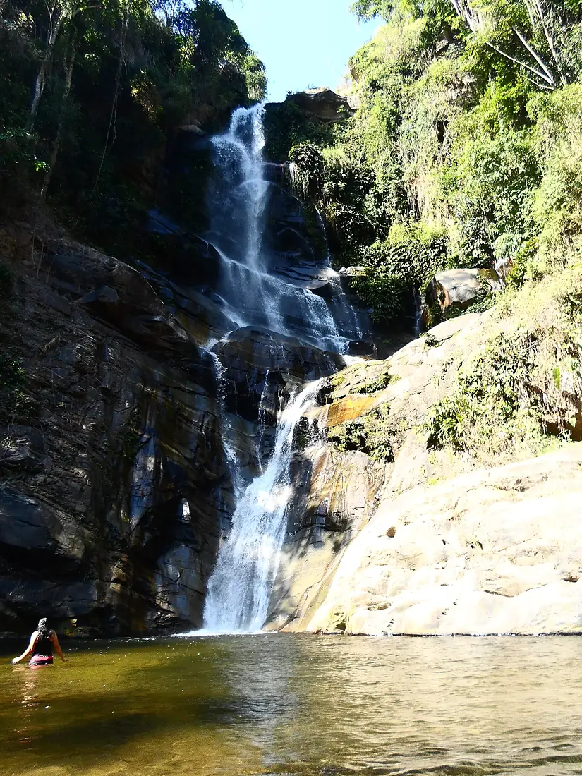 Cascada el Chorreron Dentro del Parque nacional Henri Pittier