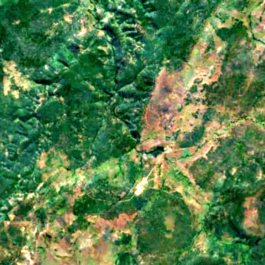 Chutes Lupata seen from above (Sentinel-2)