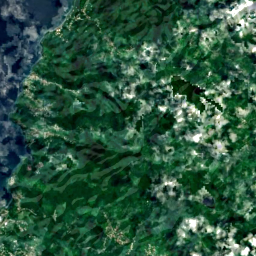 Concord Falls seen from above (Sentinel-2)