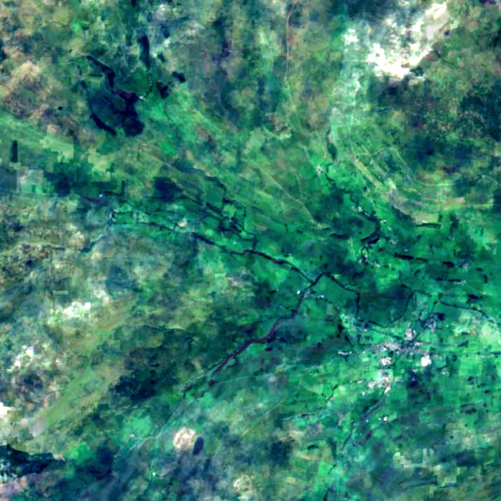 Cotter Force seen from above (Sentinel-2)
