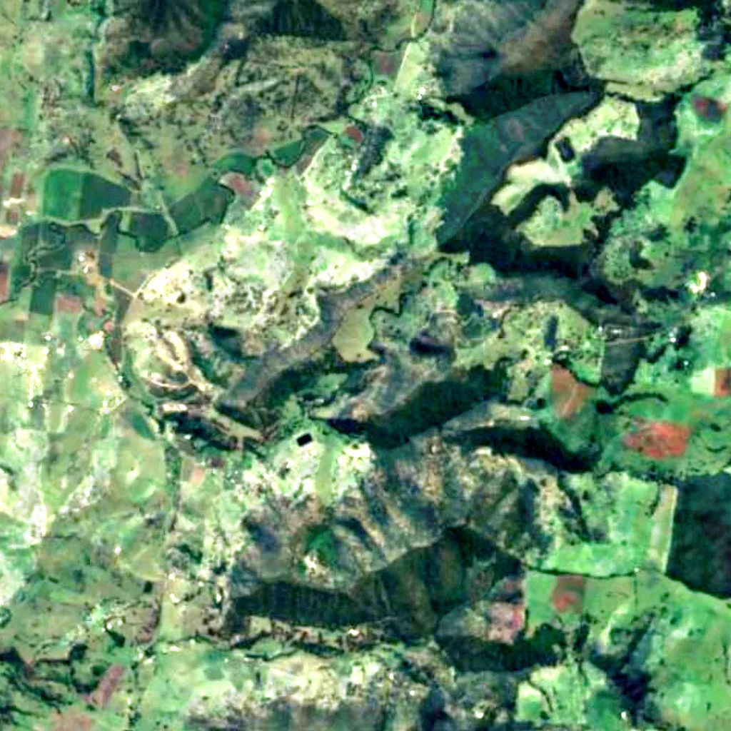 Daggs Falls seen from above (Sentinel-2)