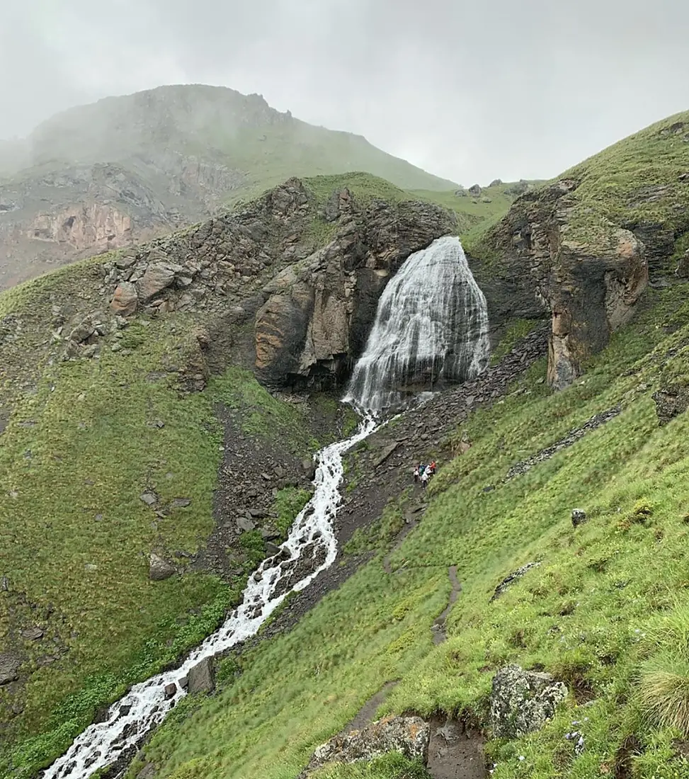 Девичьи косы, водопад, Кабардино-Балкария