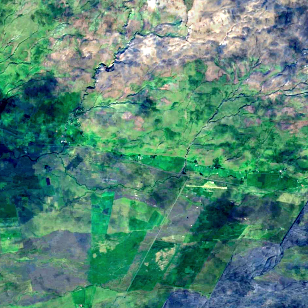 Drífandi seen from above (Sentinel-2)