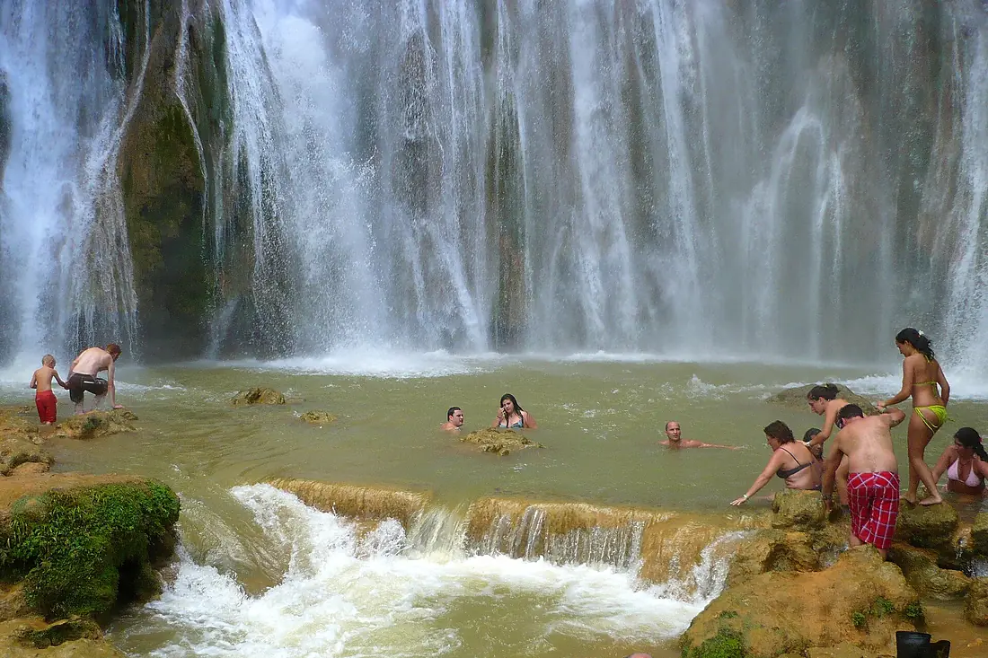 Salto del Limón, in Samaná, Dominican Republic