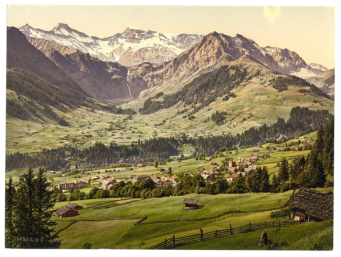 Adelboden, general view, Bernese Oberland, Switzerland-LCCN2001701112