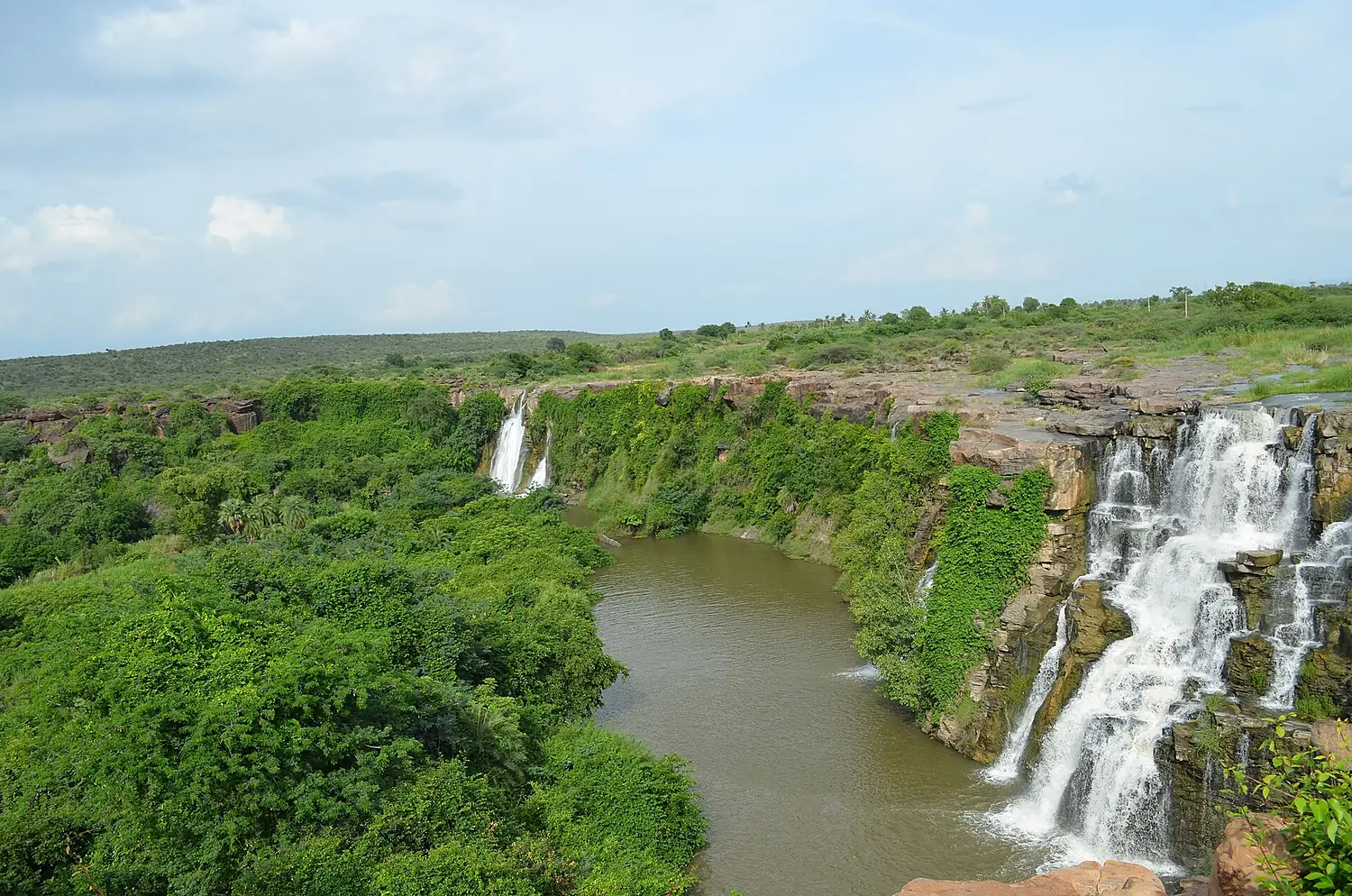 Ethipothala water falls