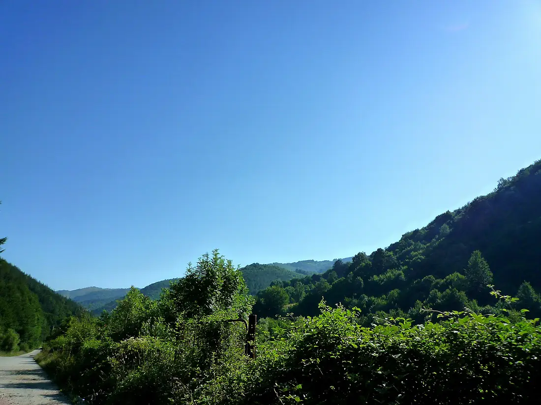 Road from Etropole to Yamna - panoramio
