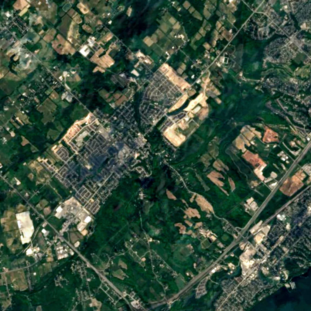 Grindstone Cascade seen from above (Sentinel-2)