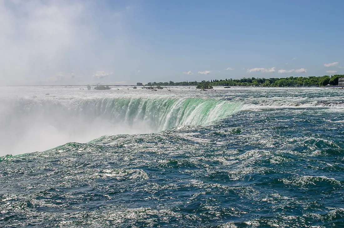 Horseshoe Falls, viewed from Table Rock Centre in Niagara Falls, Ontario