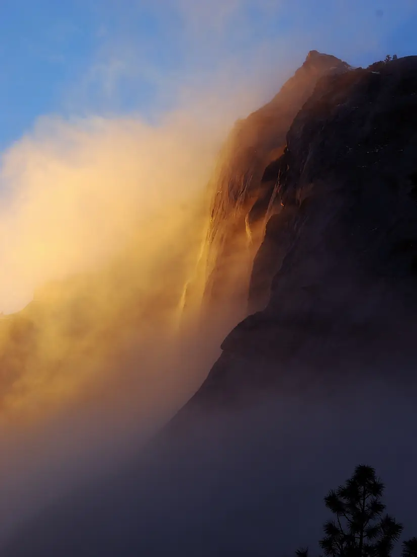 Horsetail fall, Yosemite