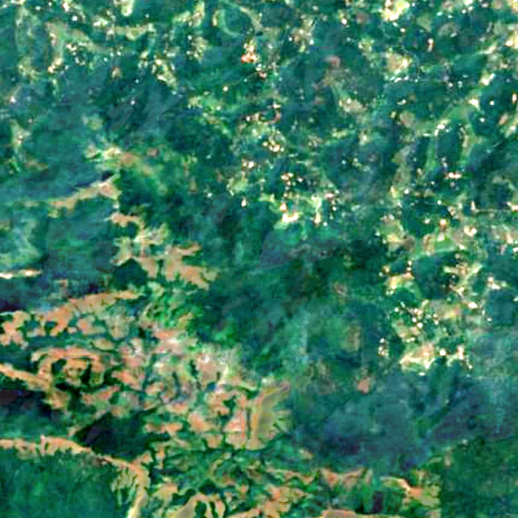 Irupu Falls seen from above (Sentinel-2)