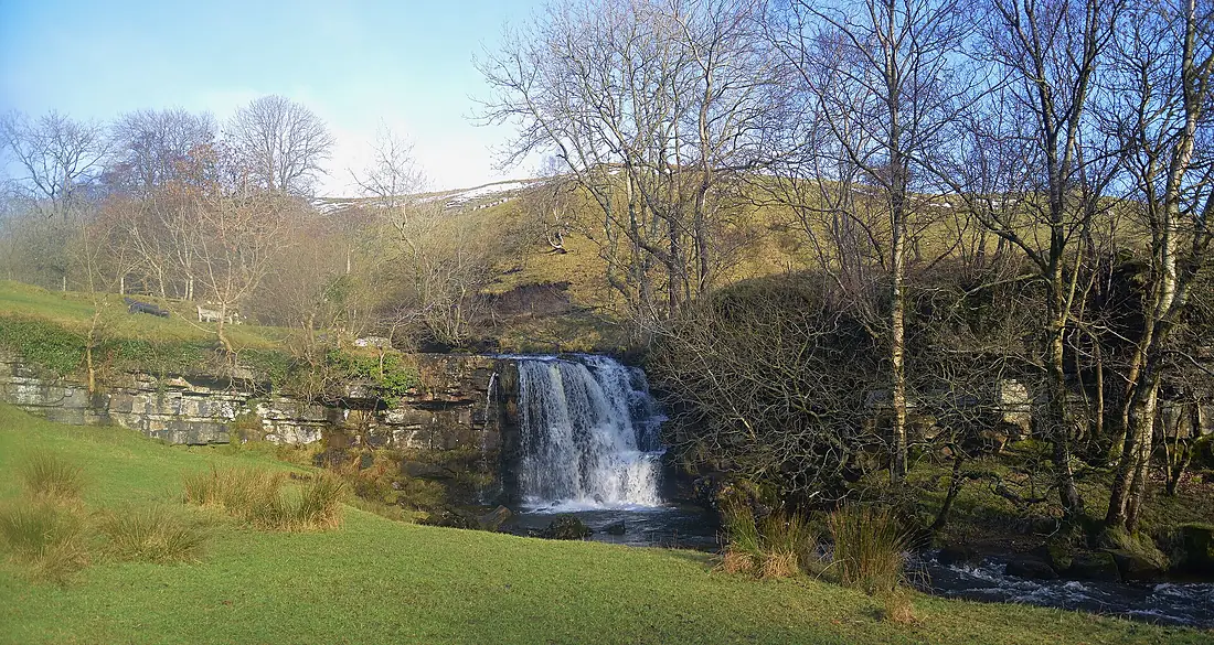 Kisdon Force, Swaledale, North Yorkshire (33159296115)