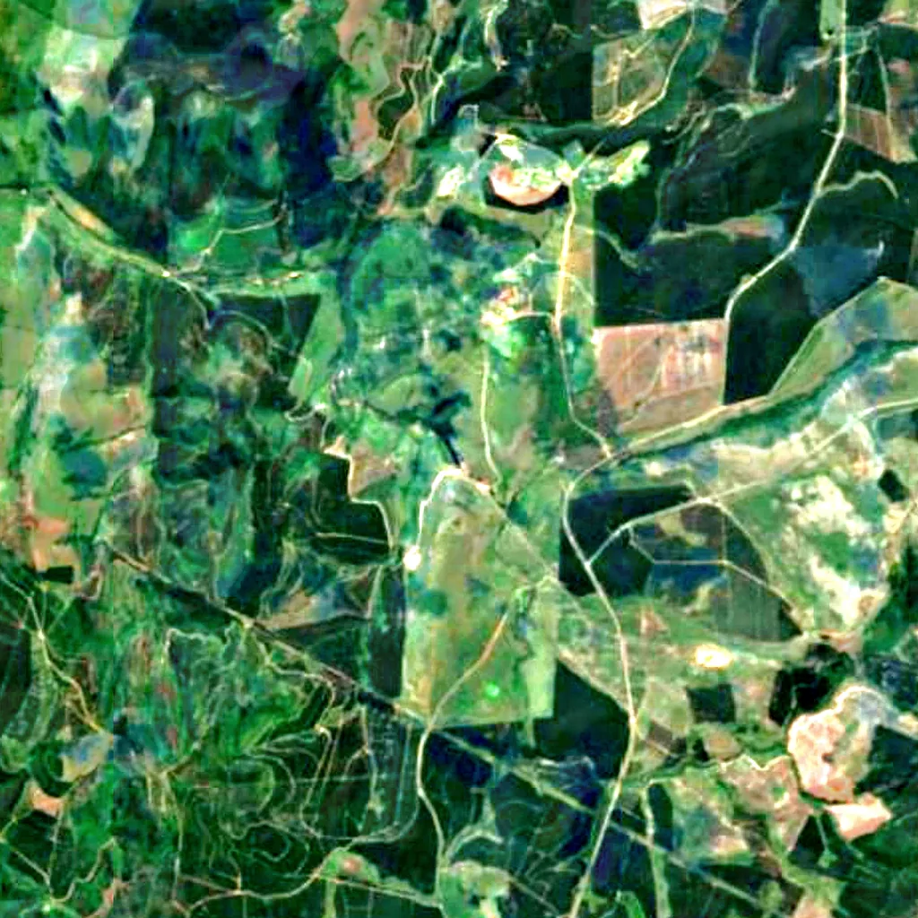 Lisbon Falls seen from above (Sentinel-2)