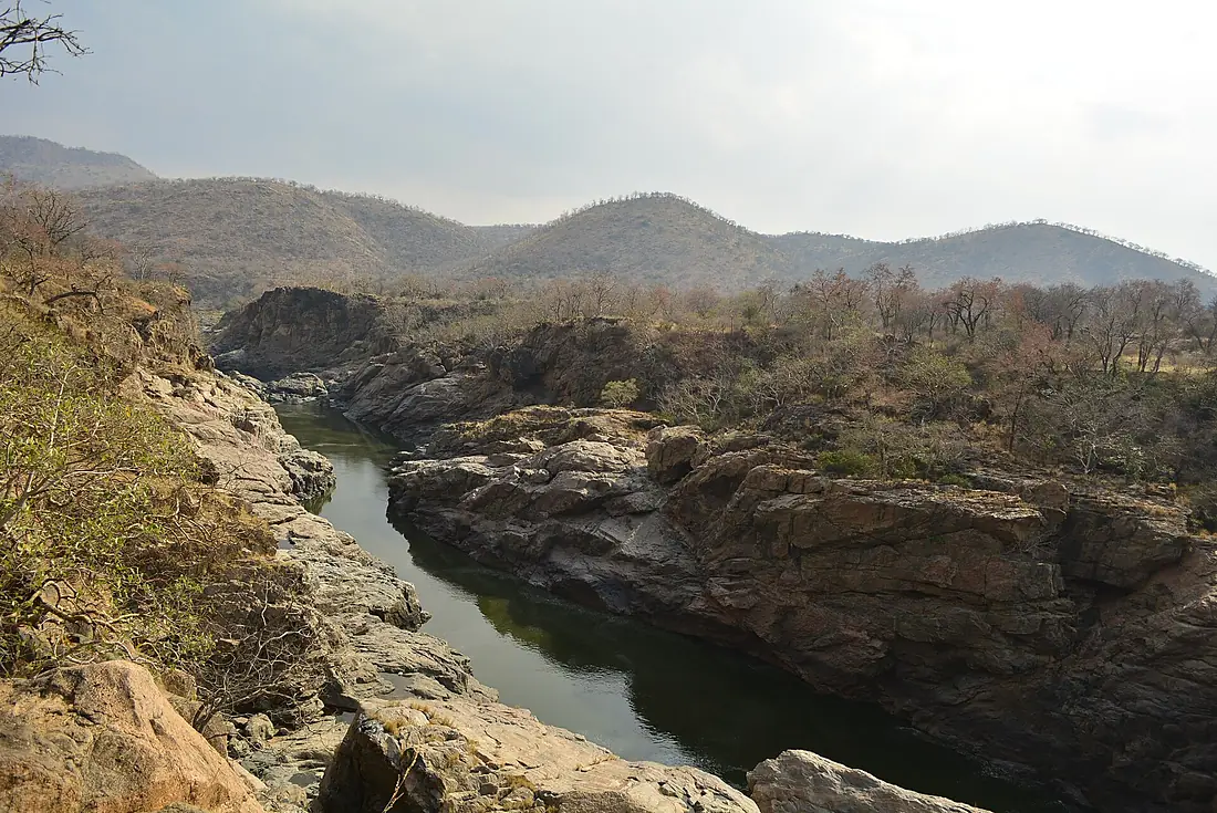 Kaveri River in Mekedaatu