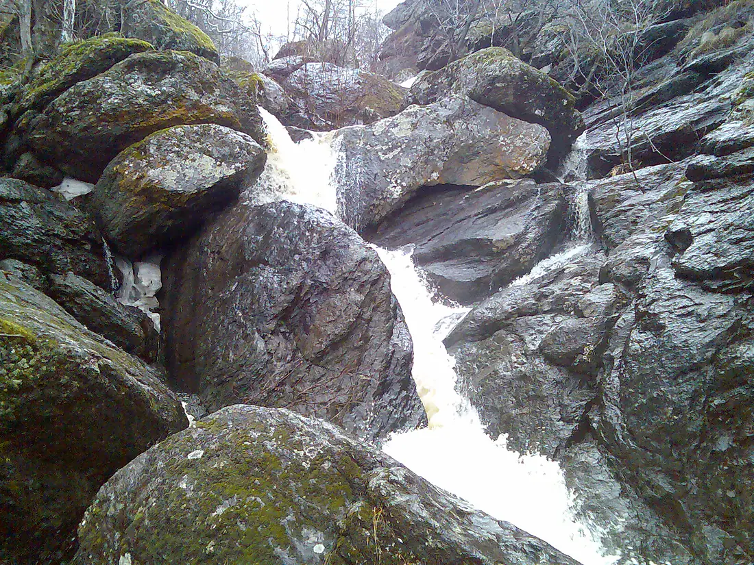 Falls on the river Mogak (Abzelilovsky District)