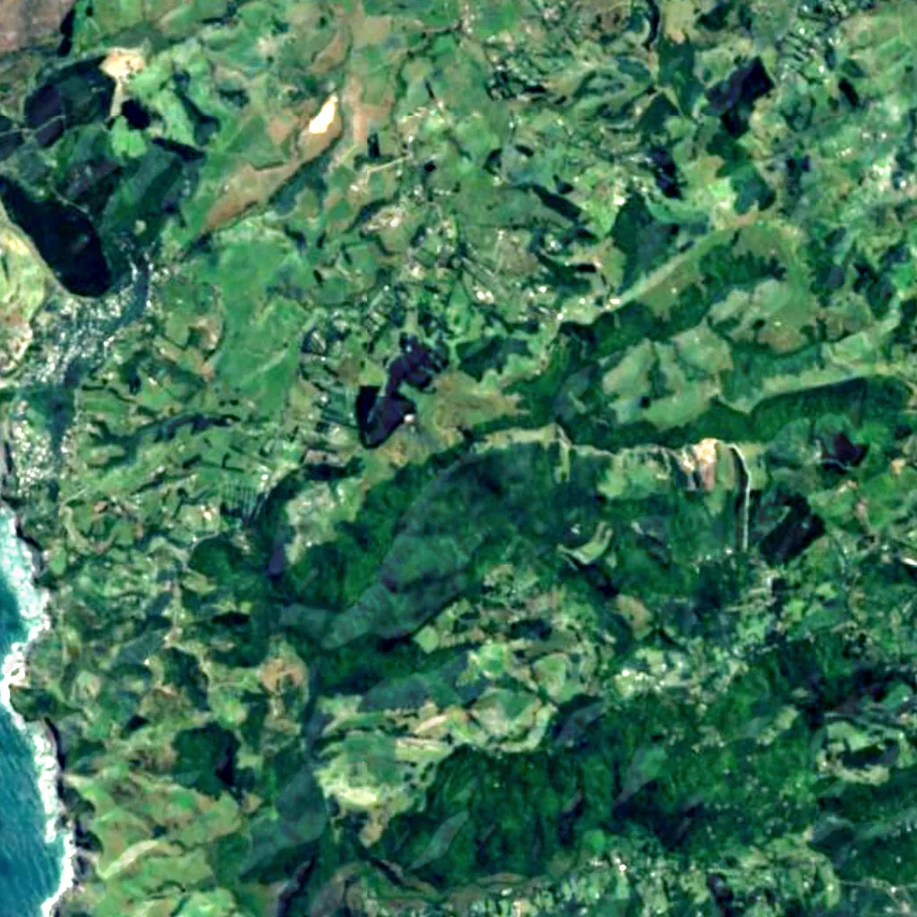 Mokoroa Falls seen from above (Sentinel-2)