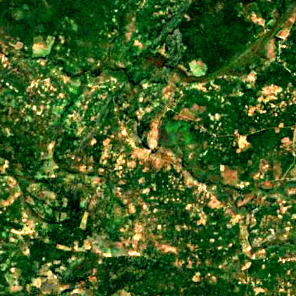 Mumbuluma Falls seen from above (Sentinel-2)