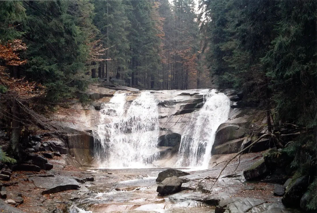 Mumlava waterfall - panoramio