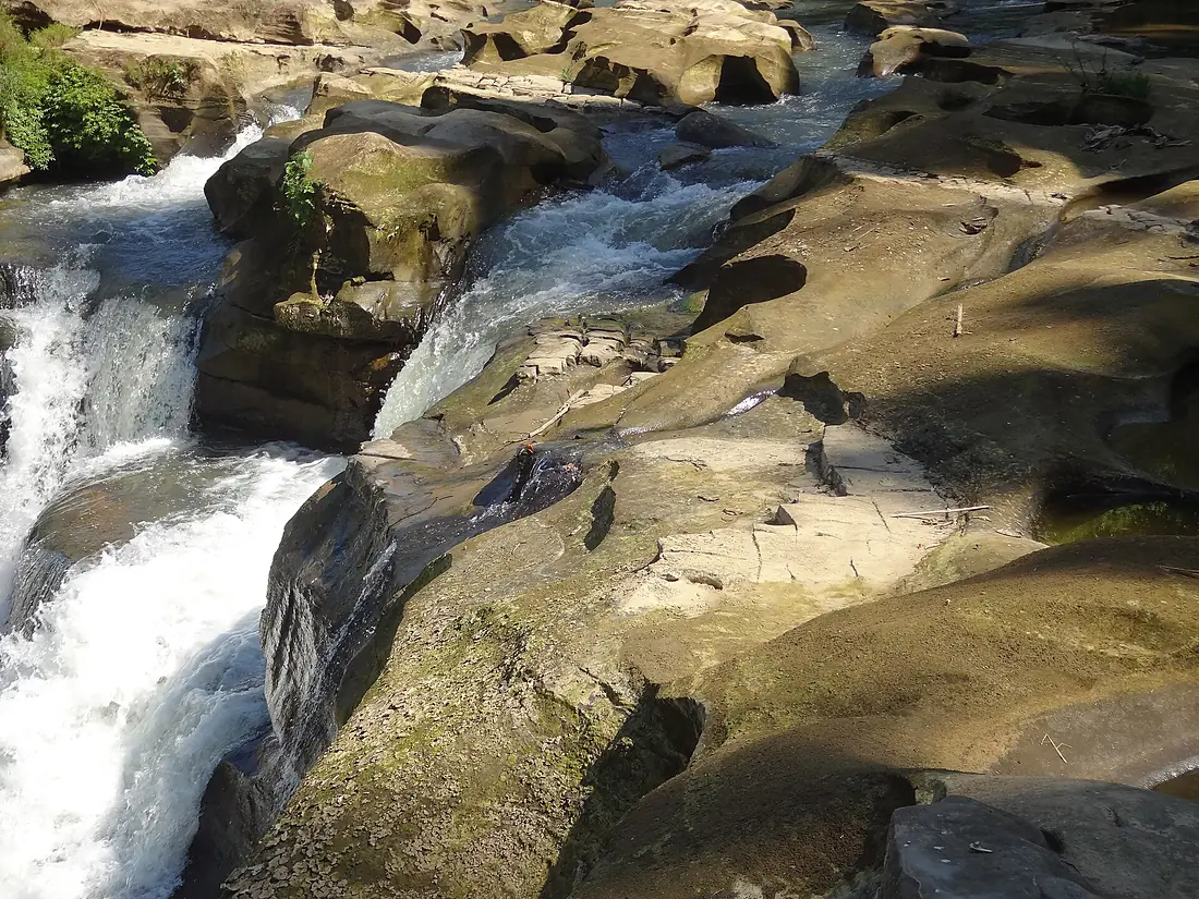 Nafa-khum waterfalls at Bandarban