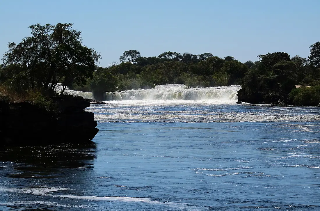 Ngonye Waterfalls in Sioma