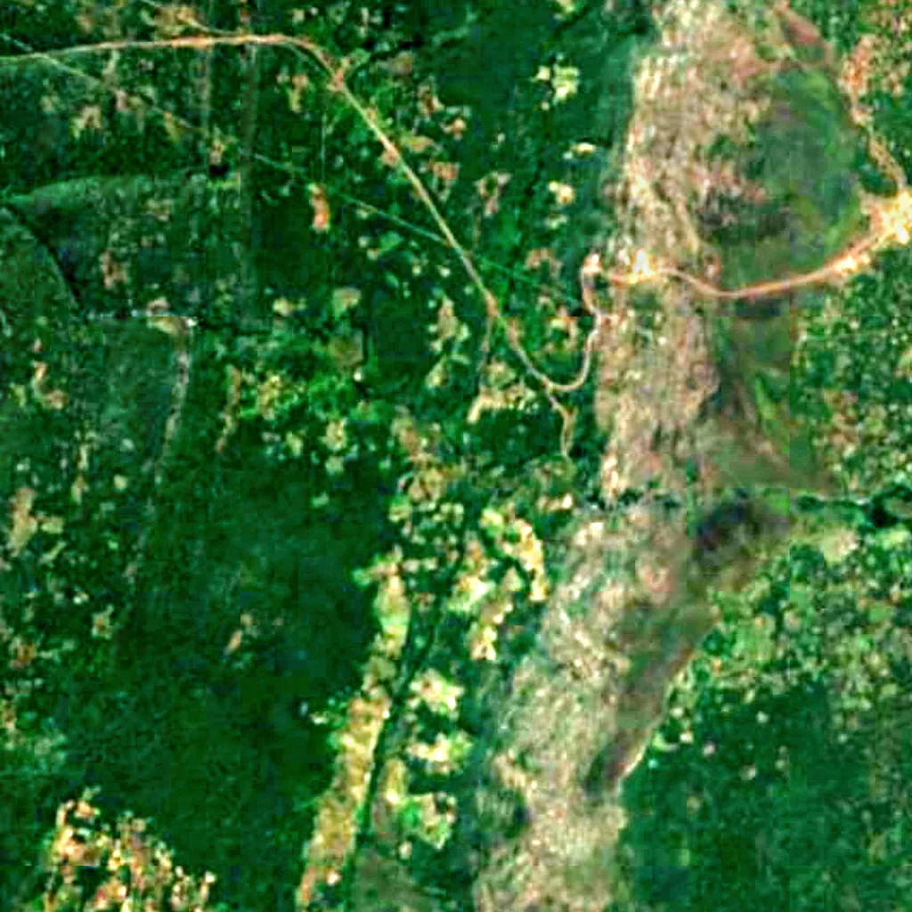 Ntumbachushi Falls seen from above (Sentinel-2)