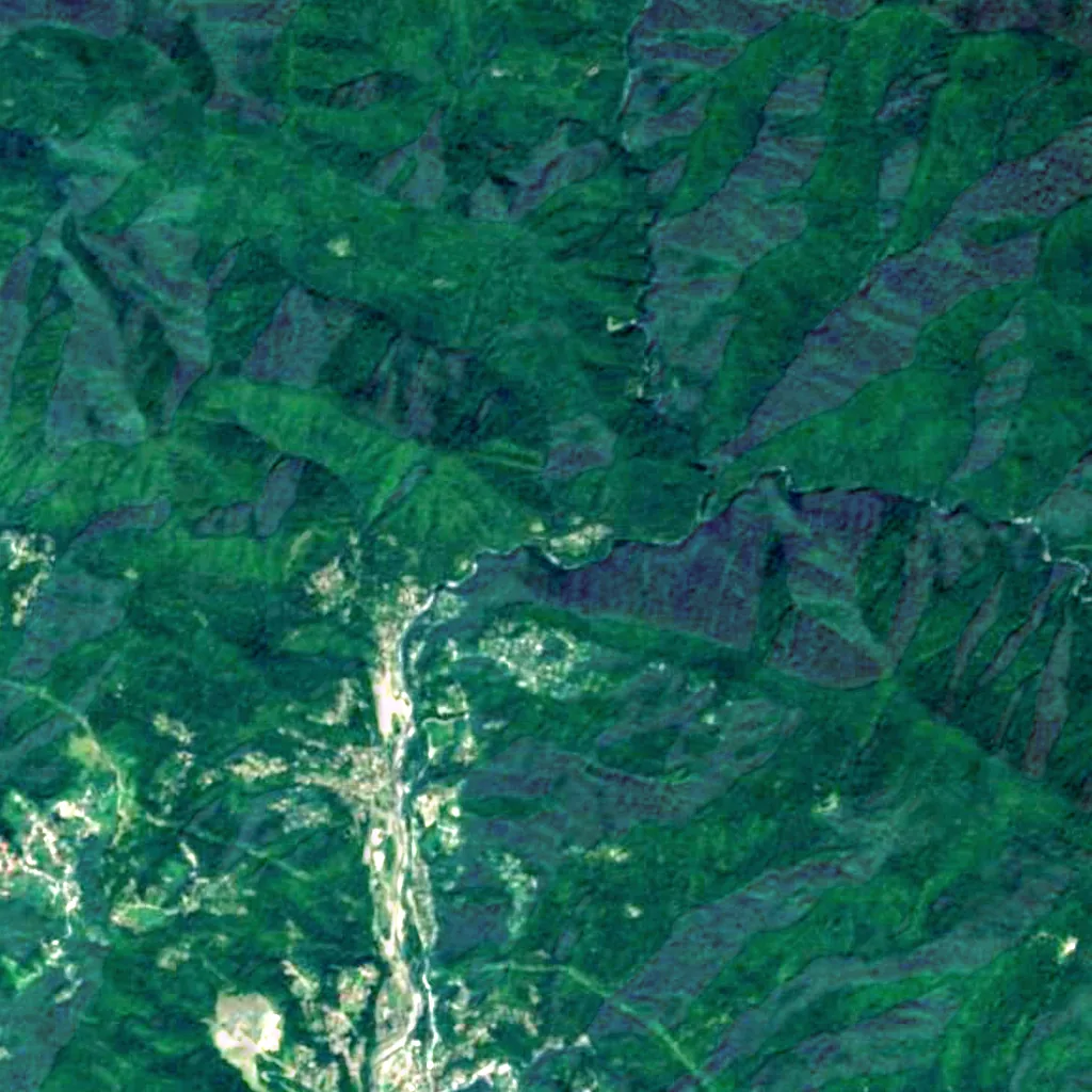 Orekhovsky seen from above (Sentinel-2)