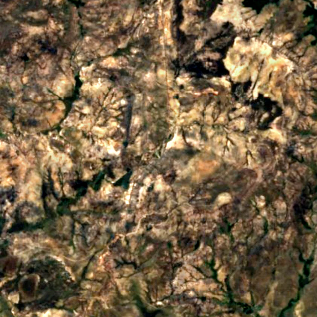 Pacheco Waterfall seen from above (Sentinel-2)
