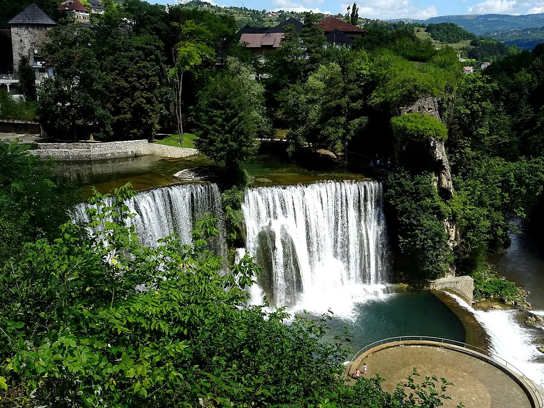 BiH Pliva waterfall 1