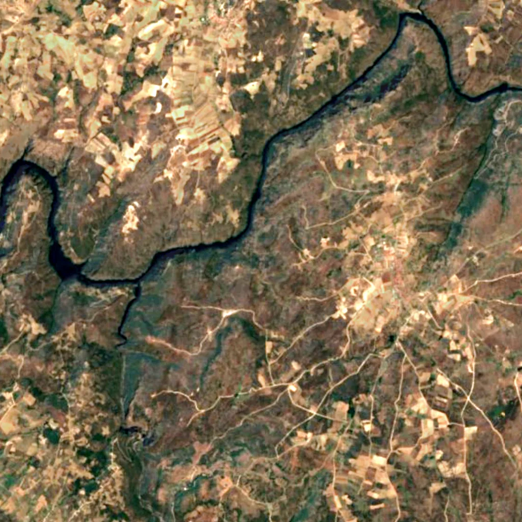 Pozo Airón seen from above (Sentinel-2)