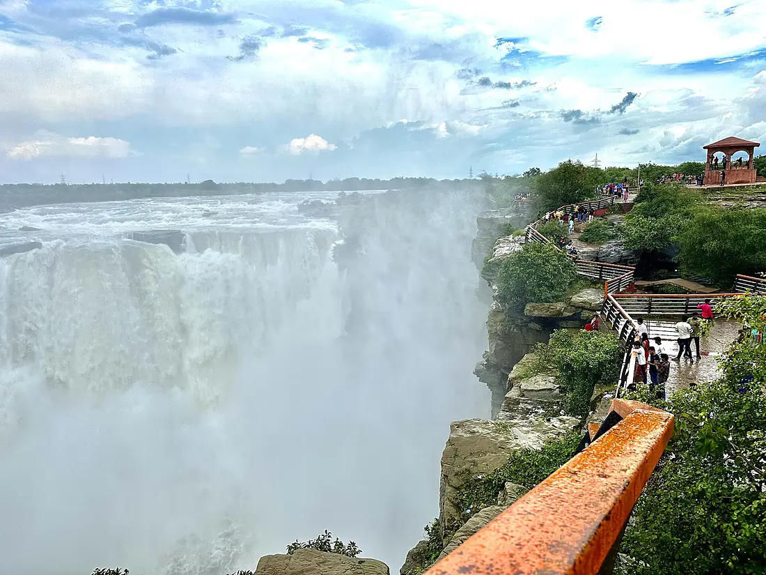 Purwa waterfall view point