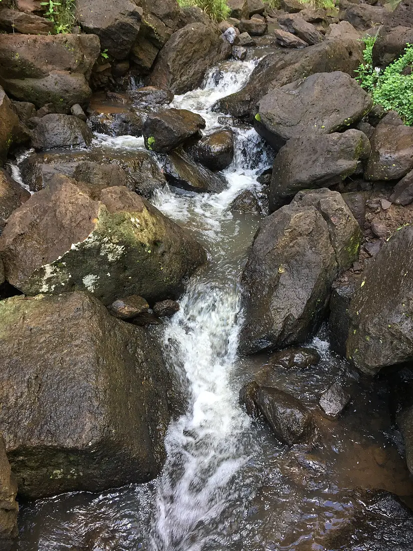 Base of queen Mary falls