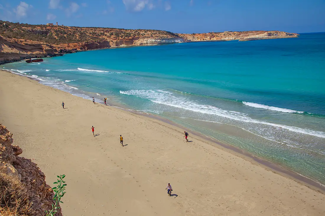 Ras Elhilal Gallaria beach