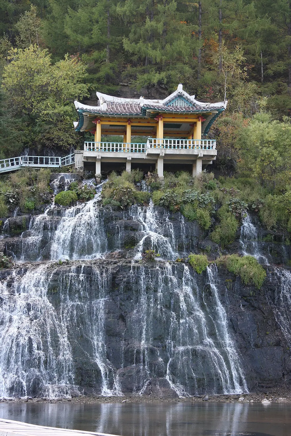 Rimyongsu Falls1