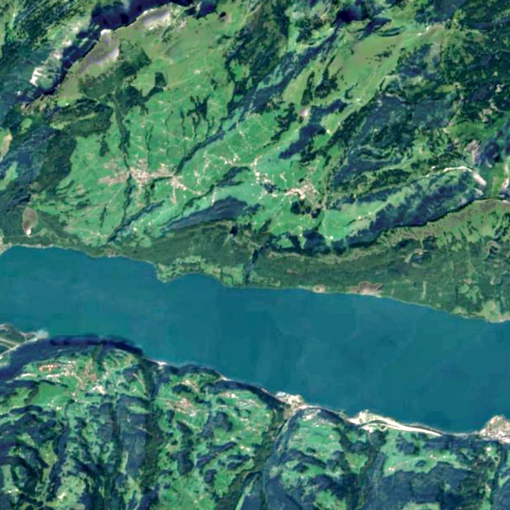 Rinquelle seen from above (Sentinel-2)